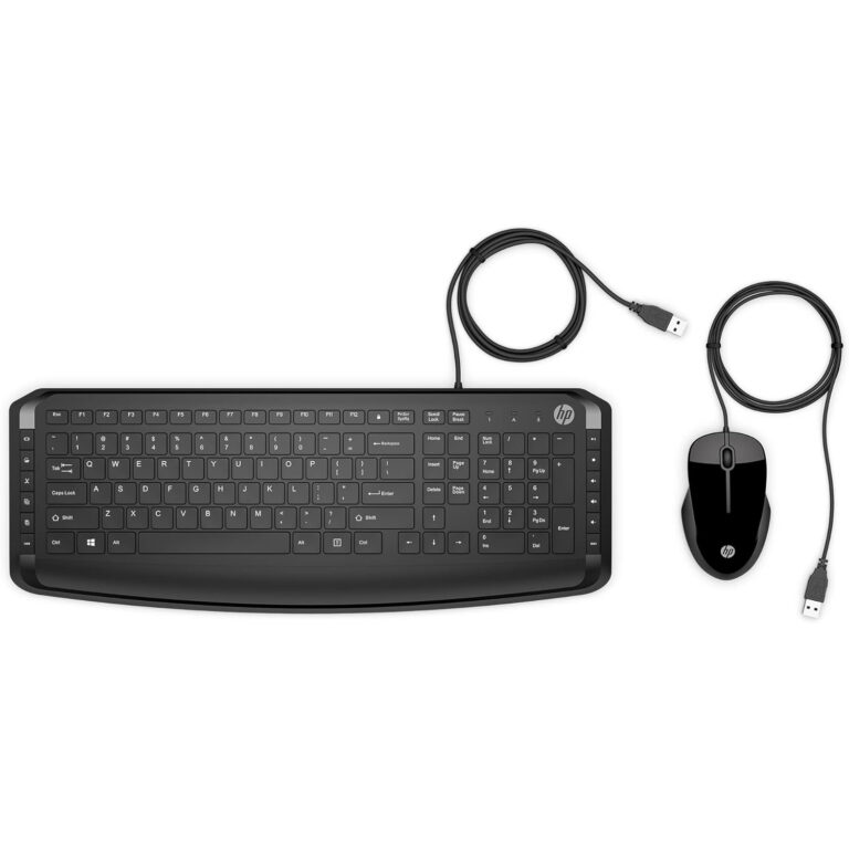 Combo HP Pavilion 200 teclado y ratón con cables en español (ñ) Usado