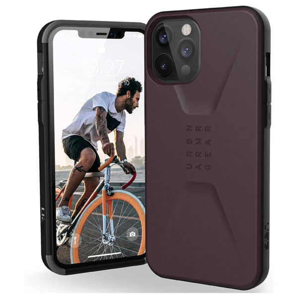 Funda Urban Armor Gear Civilian para Apple Iphone 12 Pro Max berenjena - Imagen 2