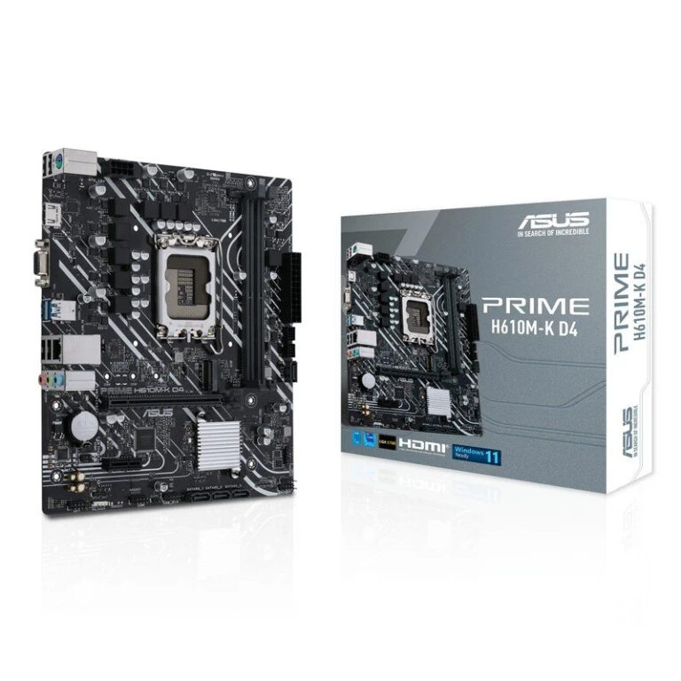 Placa Base Asus PRIME H610M-K D4 Usada