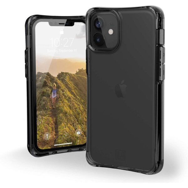 Funda Urban Armor Gear Mouve para Apple iPhone 12 Mini Gris transparente - Imagen 4