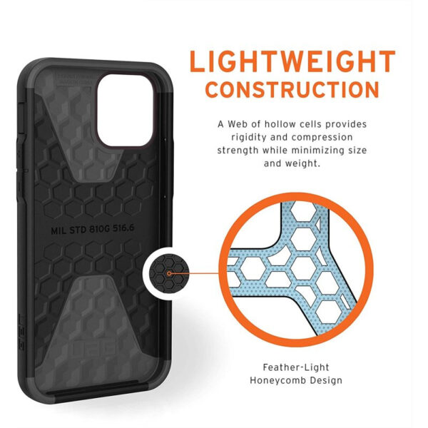 Funda Urban Armor Gear Civilian para Apple Iphone 12 / 12 Pro Plata - Imagen 5