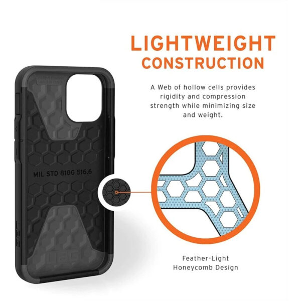 Funda Urban Armor Gear Civilian para Apple Iphone 12 Mini Azul - Imagen 5