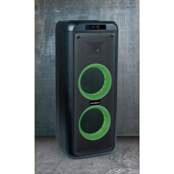 Altavoz Metronic 477182 Bluetooth Columna Potente 600W + Micro LED Lights Usado - Imagen 3