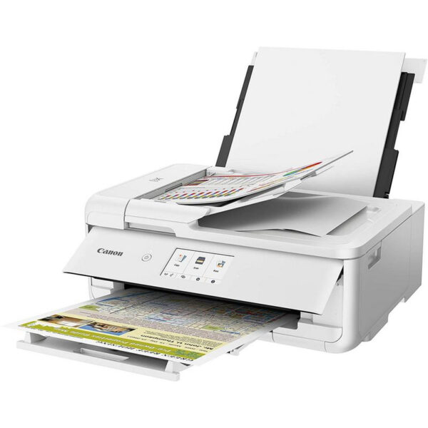 Impresora Canon Pixma TS9551C Multifunción WiFi Blanca Usada - Imagen 2