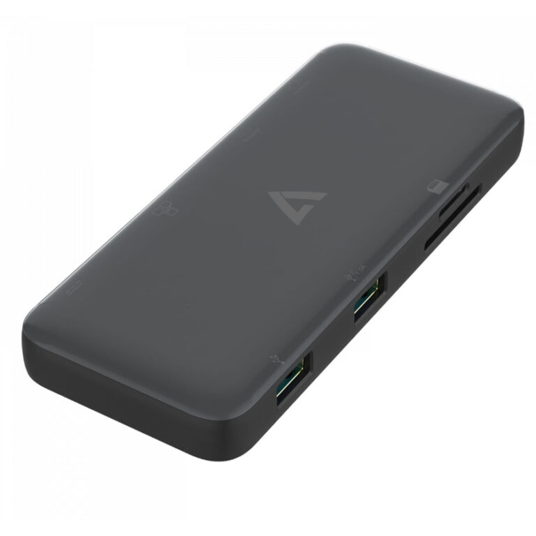 Minidock V7 UCMINIDOCKDUAL-PT Dual USB-C para pantalla 4K Usado*Sin emb.original