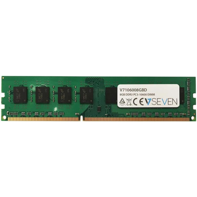 Módulo de memoria V7 V7106008GBD 8GB DDR3 PC3-10600 - 1333mhz 1.5V DIMM