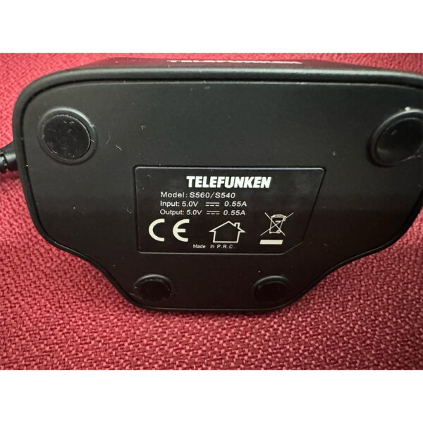 Base de carga original Telefunken para Telefunken S560/S540 + cargador - Imagen 2