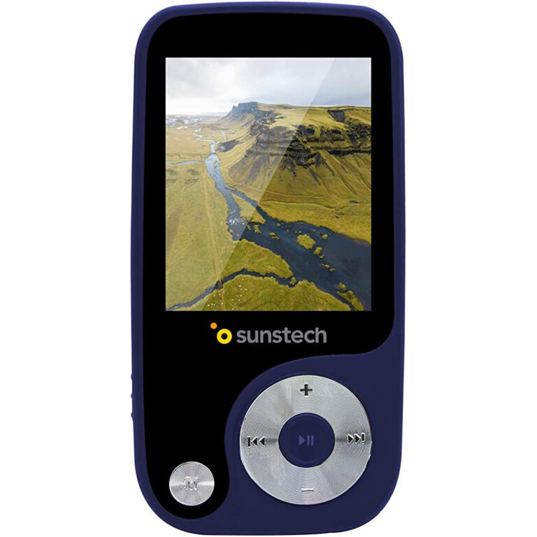 Reproductor de MP3 Sunstech Thorn 4 GB de capacidad color azul Usado