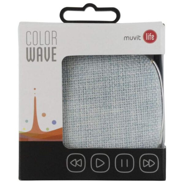 Altavoz Muvit Life Wireless Tela Azul - Imagen 5