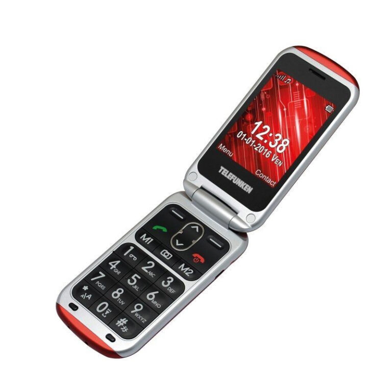 Teléfono Móvil Telefunken TM240 rojo