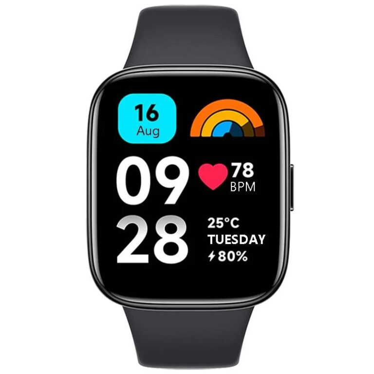 Reloj Smartwatch Xiaomi Redmi Watch 3 Active Pantalla LCD de 1,83" Negro
