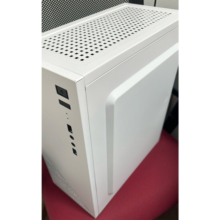 Caja Mars Gaming MC100W FRGB Cristal Acrílico USB 3.0 Blanco *Pequeño golpe*