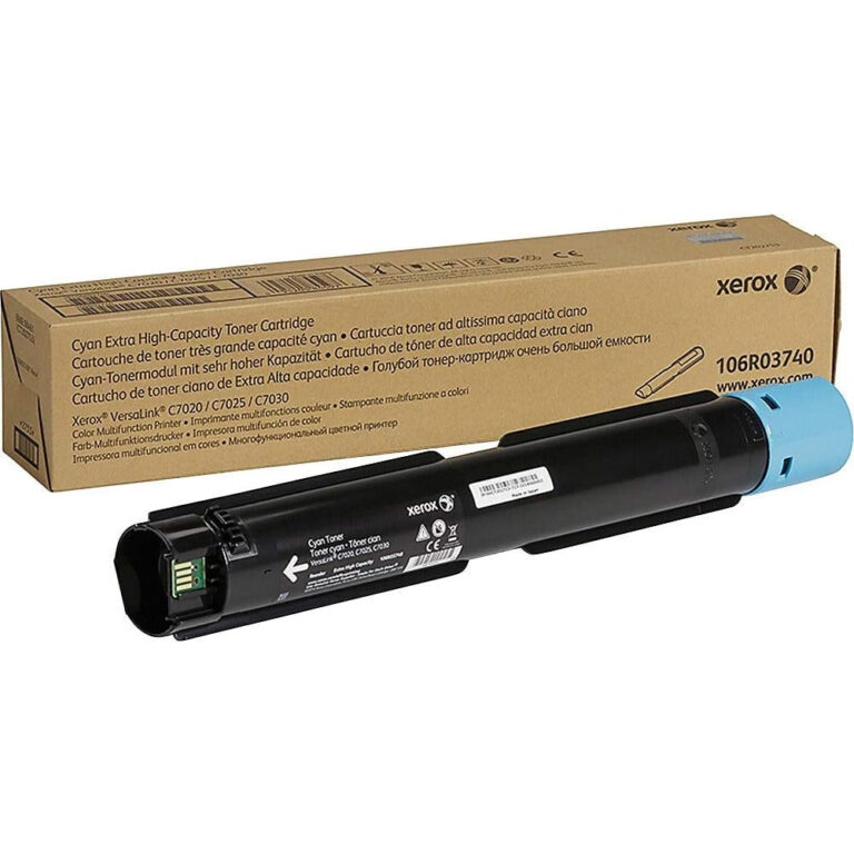Cartucho de tóner original Xerox 106R3740 Cian para VersaLink C7020 16.500 pág.