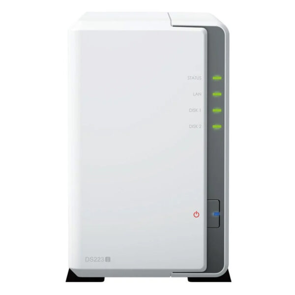 Servidor Synology DiskStation DS223J NAS 2 Bahías Blanco - Imagen 2