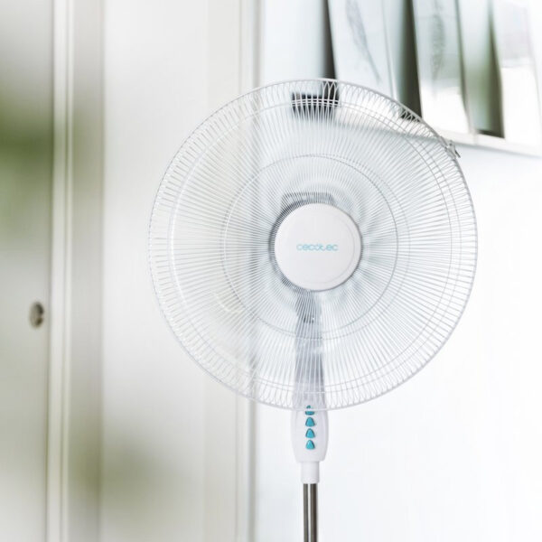 Ventilador de Pie Cecotec EnergySilence 600 MaxFlow 70W Blanco - Imagen 2