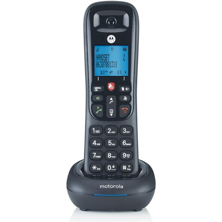 Teléfono Motorola DECT CD4001 Negro Usado