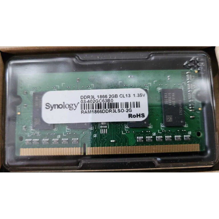 Módulo de memoria original Synology NAS DDR3L 1866 2GB 03-402GC63B0