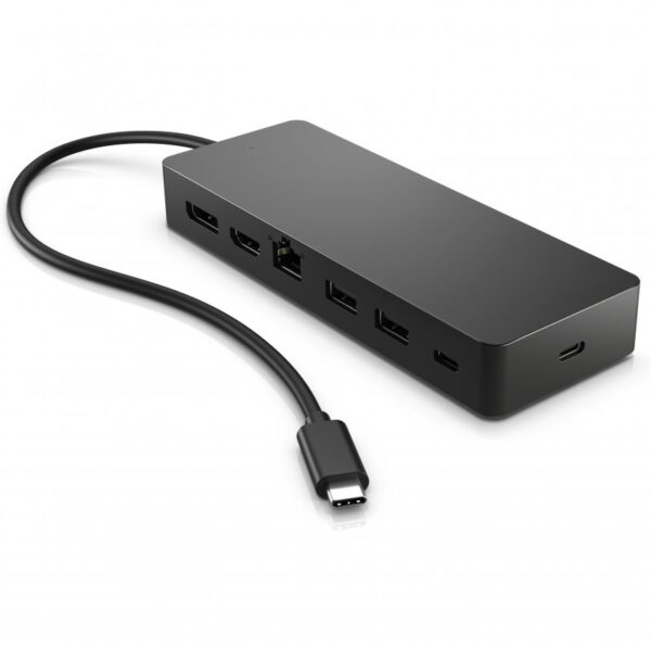 HUB HP 50H55AA USB 3.2 Gen 2 (3.1 Gen 2) Type-C Negro Usado