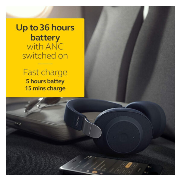 Jabra Elite 85h Auriculares AI con Cancelación de Ruido Activa Azul (NUEVO) - Imagen 3