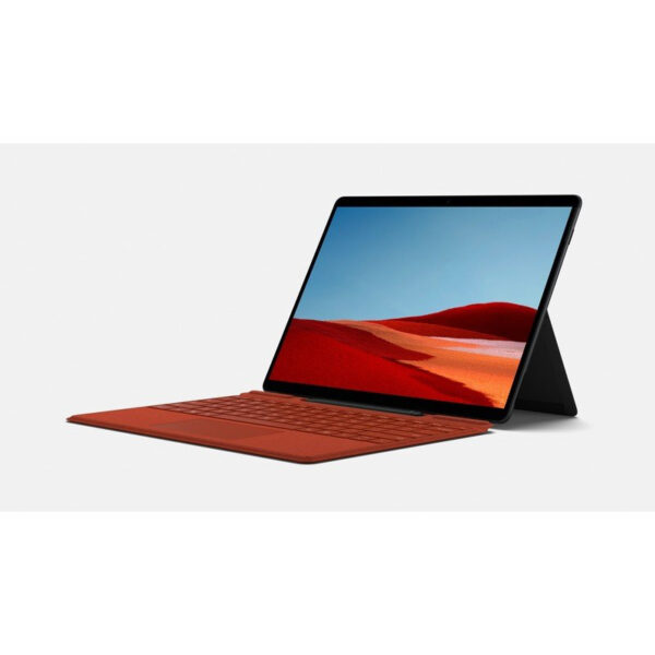 Microsoft Signature Funda con Teclado Alcantara Poppy Red para Surface Pro 8/9/X - Imagen 2
