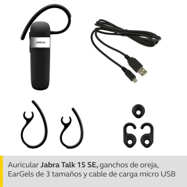 Jabra Talk 15 SE Auricular Bluetooth Negro (NUEVO) - Imagen 5