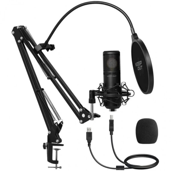 Micrófono Keep Out Kit XLR de Condensador - Imagen 2
