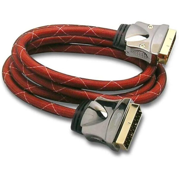 Cable Euroconector Metronic 420211 Macho-Macho GOLD 1,5m blindado