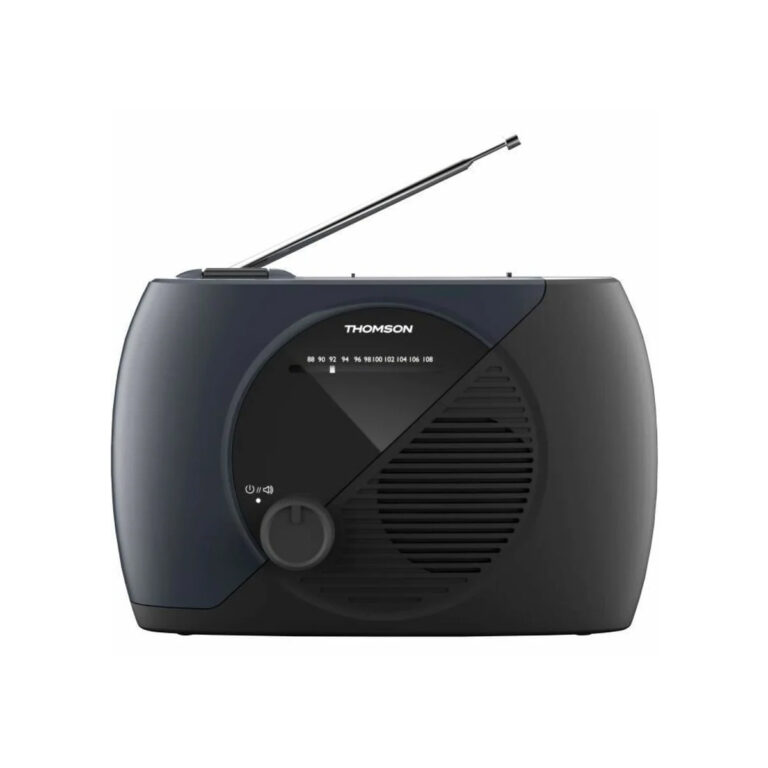 Radio Portátil Analógica Thomson RT350 Negro