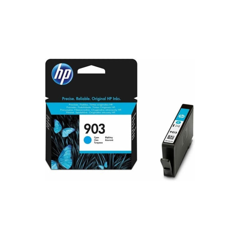 Cartucho Tinta Original HP 903 Cian T6L87AE **Embalaje dañado, producto nuevo**