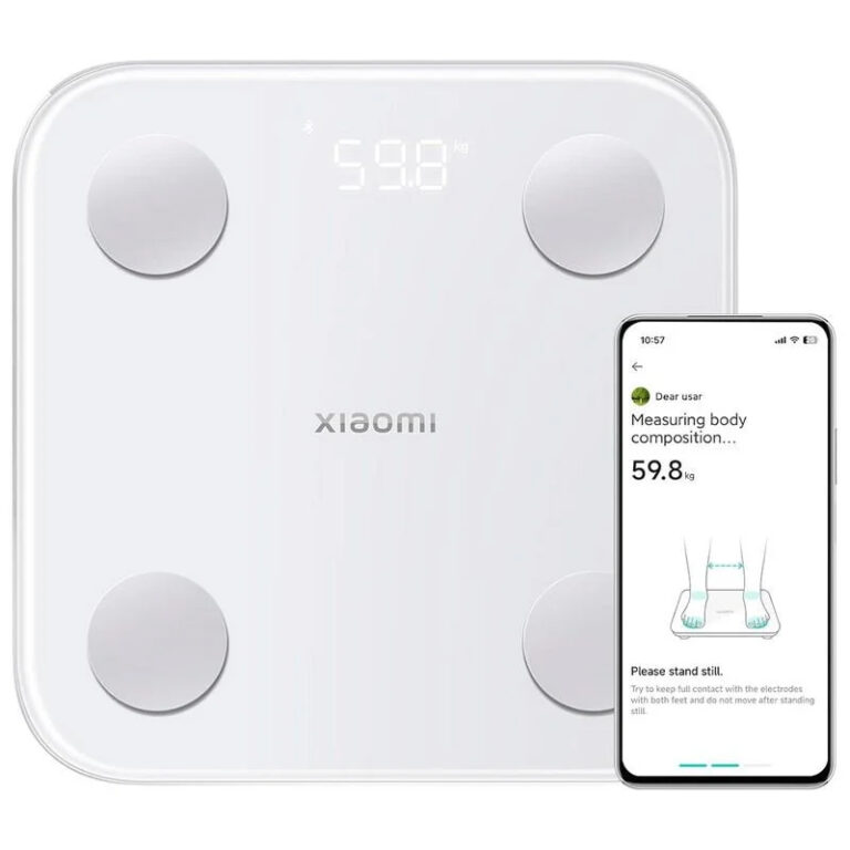 Báscula de baño Xiaomi Body Composition Scale S400 Electrónica Blanca