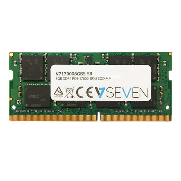 Módulo de memoria RAM V7 V7170008GBS-SR 8GB DDR4 PC4-17000 - 2133MHZ 1.2V SODIMM