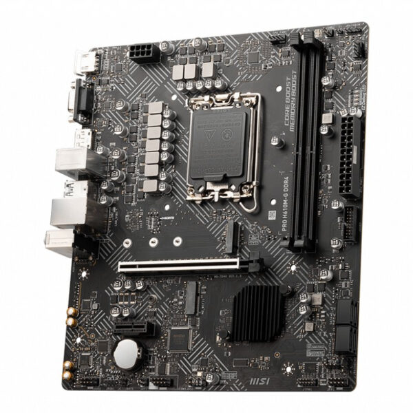 Placa Base MSI PRO H610M-G DDR4 Usada **Solo placa base, no incluye IO Shield** - Imagen 2