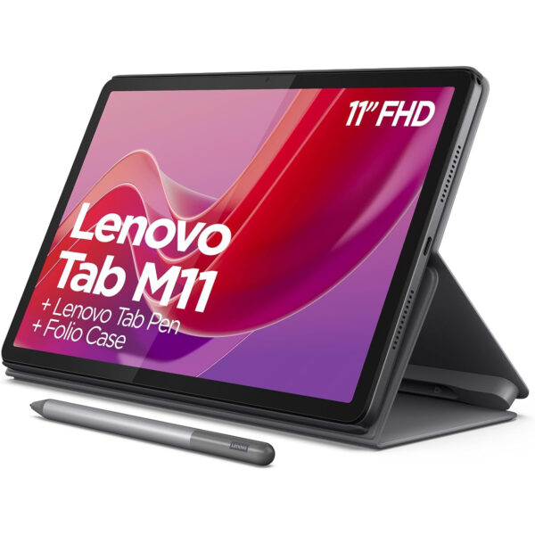 Tablet Lenovo Tab M11 11" MediaTek Helio G88 8GBRAM/128GB Gris + funda + tab pen