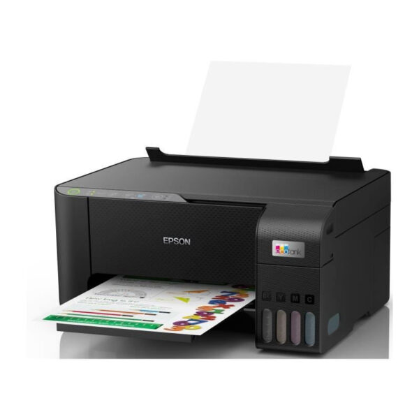 Impresora multifuncion 3 en 1 Epson ecotank ET-2812 inyección de tinta color - Imagen 3