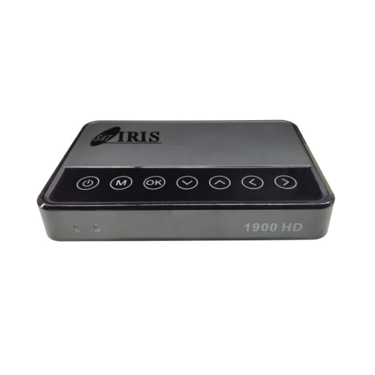 Receptor TV Satélite Iris 1900 HD H265 Wifi integrado