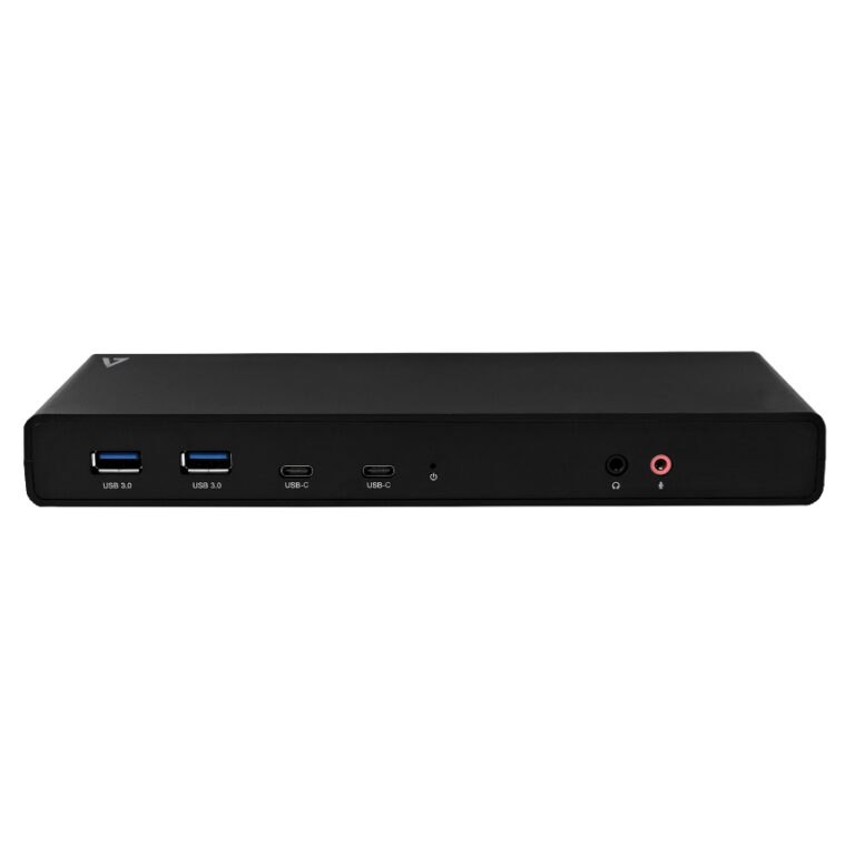 Docking Station V7 4K para doble monitor con USB-C UCDDS-1E