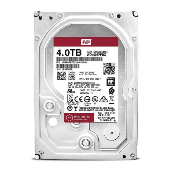 Disco Duro WD Red Pro 3.5'' 4TB NAS SATA 3