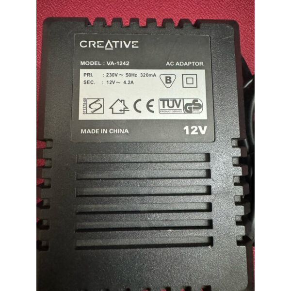 Cargador original Creative VA-1242 12V 4.2A - Imagen 3