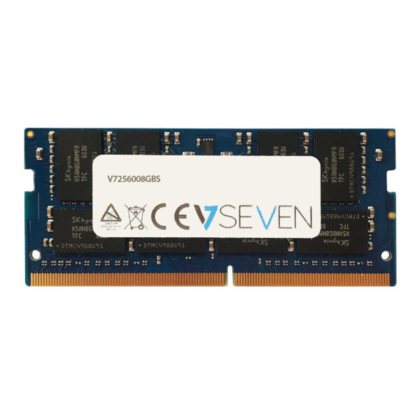 Módulo de memoria RAM V7 V7256008GBS 8GB PC4-25600 3200Mhz SODIMM