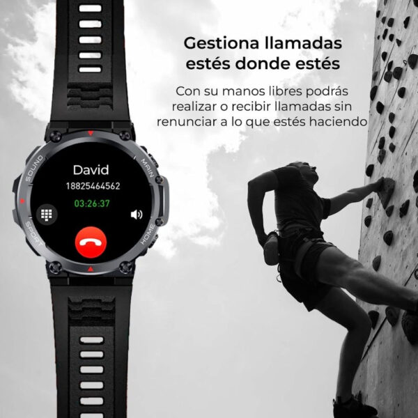 Reloj Smartwatch Ksix Oslo  1.5'' Negro - Imagen 3