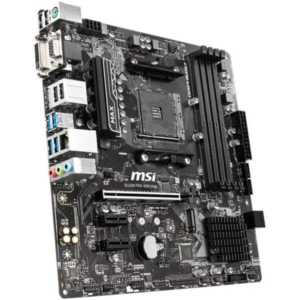 Placa Base MSI B450M PRO-VDH Max Usada - Imagen 3