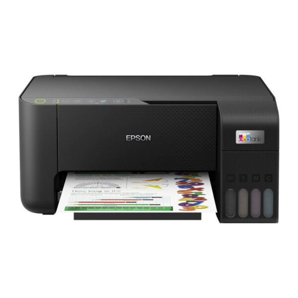 Impresora multifuncion 3 en 1 Epson ecotank ET-2812 inyección de tinta color - Imagen 2