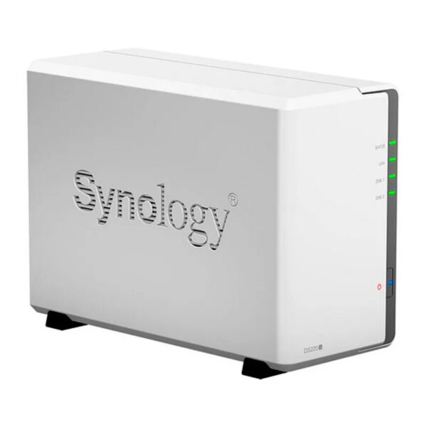 Servidor Synology DiskStation DS220J NAS Blanco Usado *Tiene ligeras rallas* - Imagen 4