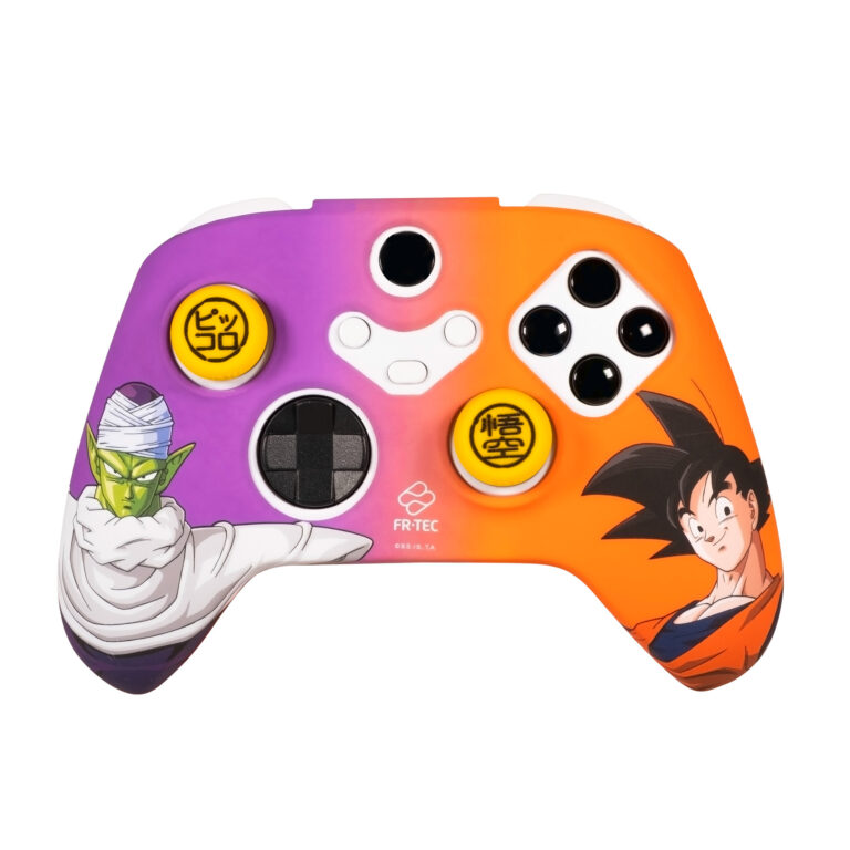Combo Pack Dragon Ball Z Carcasa Rigida+Grips Xbox Series X/S Son Goku/Piccolo