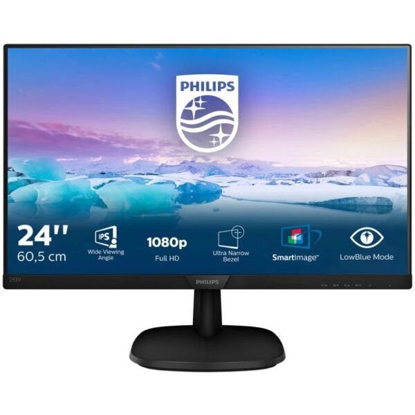 Monitor Philips 243V7QDAB 24" IPS LED FullHD