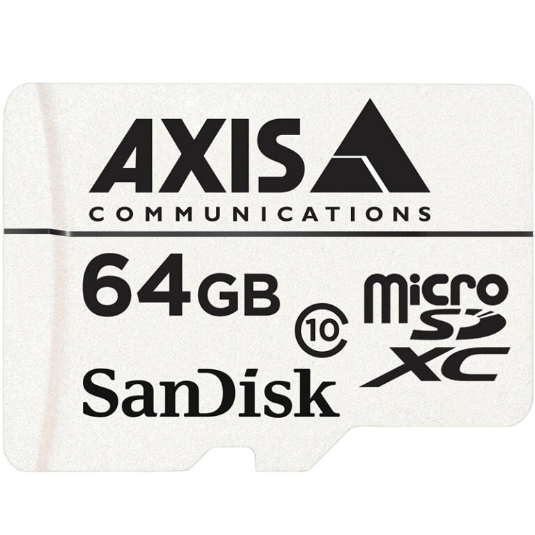 Tarjeta memoria AXIS Surveillance microSDXC 64 GB