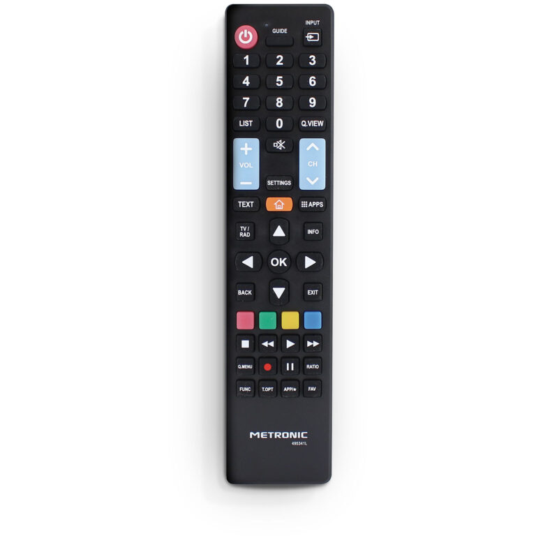 Mando a distancia Metronic 495341 para TV LG Negro