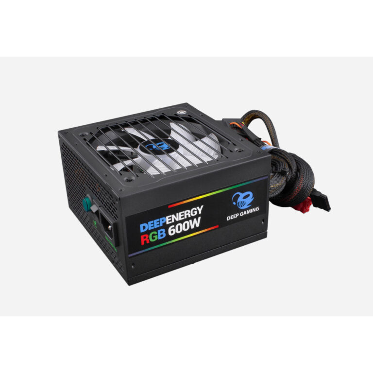 Fuente de Alimentación CoolBox DeepEnergy 600W RGB 80Plus Bronze