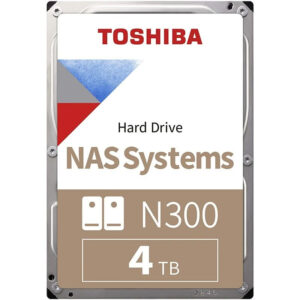 Disco Duro Toshiba N300 NAS 3.5" 4 TB SATA 3 Usado