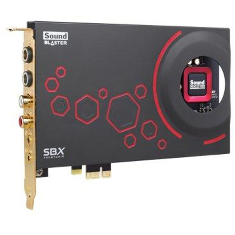 Tarjeta de sonido PCIe Creative Sound Blaster ZxR Usada *SOLO sin emb.original*